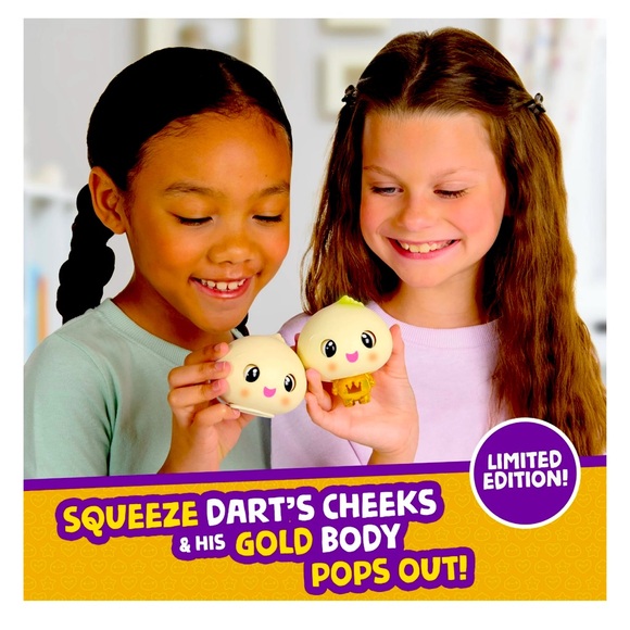 New - My Squishy Little Golden Dumpling - Dart (Gold) - Collectible - Picture 2 of 7